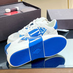 VT 2025 Sneakers White Blue Mesh Calfskin Fabric 546970