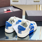 VT 2025 Sneakers White Blue Mesh Calfskin Fabric 546970