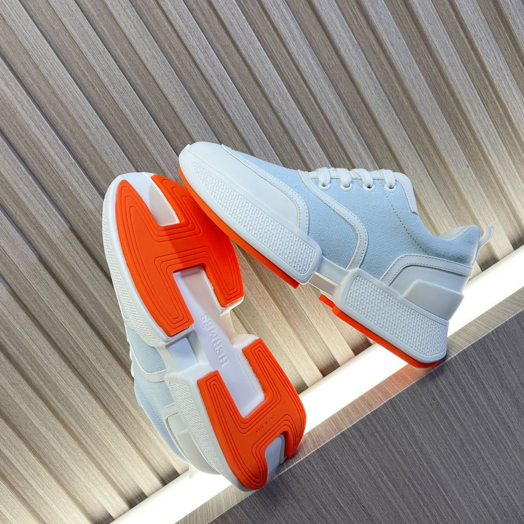 GIGA SNEAKER BLUE PASTEL MIX WHITE CALFSKIN