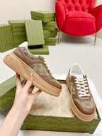 GG TRAINER CARAMEL CALFSKIN