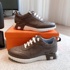 HM Bouncing Sneakers Chocolate Embossed Sheepskin 705796