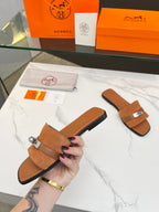 Giulia Sandal Tan Suede Tan Calfskin