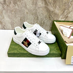 GG Men's ACE Sneaker White Cowhide 525964