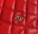 CC WOC 19 RED CAVIAR SILVER HARDWARE