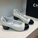 mary janes ivory black velvet