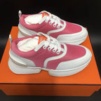 GIGA SNEAKER HOT PINK MIX WHITE CALFSKIN