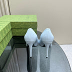 GG 105 BASIC HIGH HEEL PASTEL BLUE LAMBSKIN