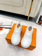 HM Giga Sneaker White Calfskin 206282