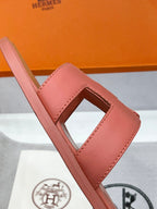 0ran Sandal Rose Smooth Calfskin