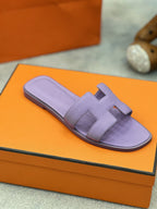 0ran sandal heather plum epsom goatskin