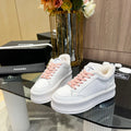 CC Sneaker White Pink Cowhide With Fleece Lining 944564