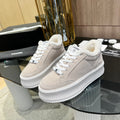 CC Sneaker Light Beige Suede With Fleece Lining 944567