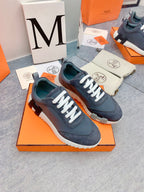 HM Bouncing Sneaker In Grey Lambskin 106433