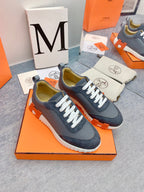 HM Bouncing Sneaker In Dark Grey Mesh Fabric 106461
