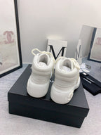 CC Sneaker Boots In White Calfskin 148775