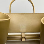 The Row Margaux 17 Camel Leather