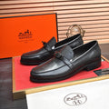 HM Men's Destin Loafer Black Cowhide 668421