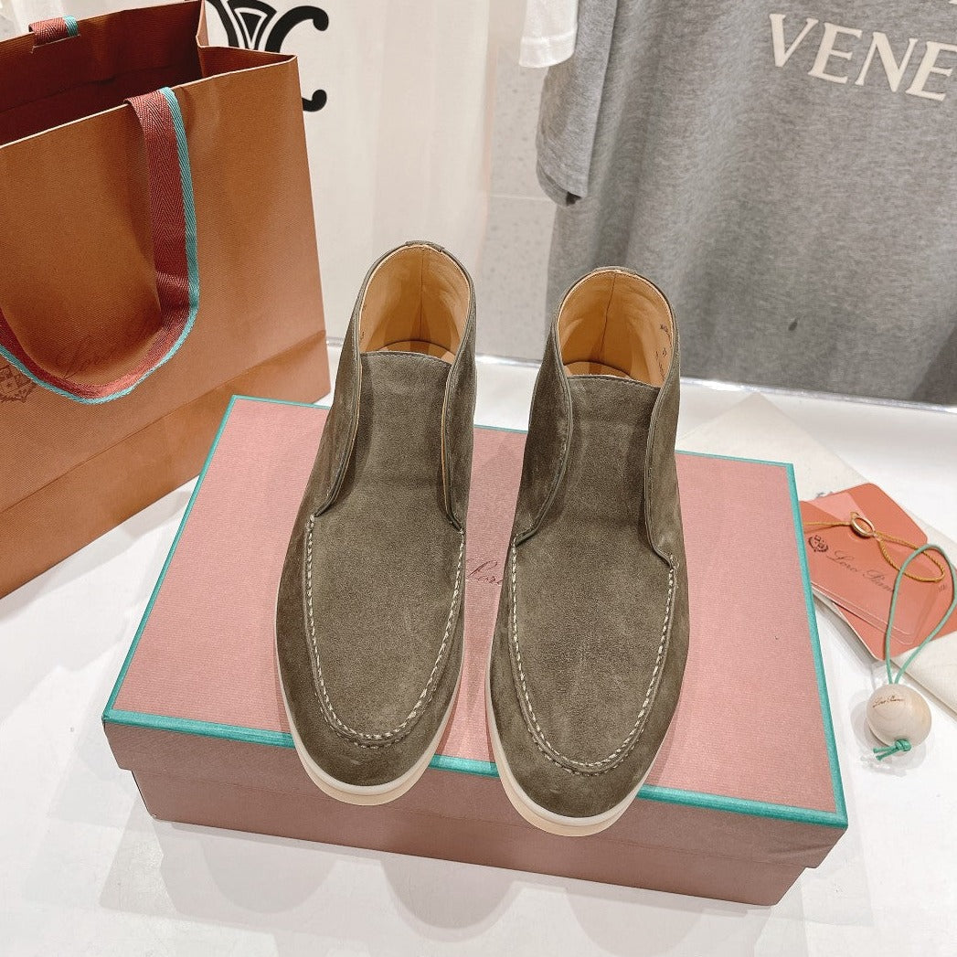 LP HIGH TOP OPEN WALK LOAFERS PEANUT SUEDE