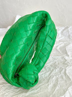 mini jodie 28 green lambskin