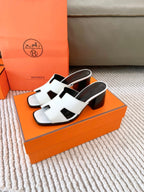 HM Helia 60 Sandal White Lambskin 963251