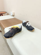 Miu Miu   x New Balance Sneakers Dark Gray Yellow Cowhide Suede