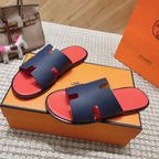 HM Izmir Sandals Red Blue Lambskin 294947