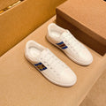 GG Men's Sneaker White Cowhide 238381