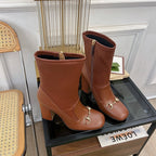 GG Horsebit Ankle Boot 95 Brown Calfskin