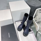 CC Rain Boot Dark Blue Black Rubber