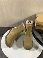 UGG Classic Tall Chestnut Boots Olive Green Wool Suede 512827