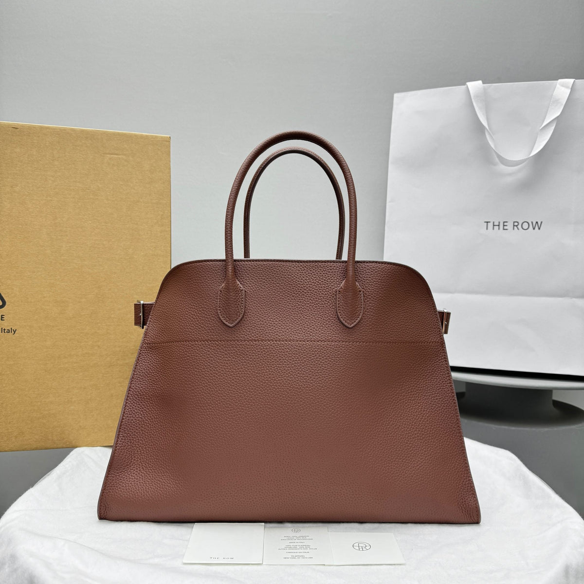 The Row Margaux 17 Wine Red Calfskin