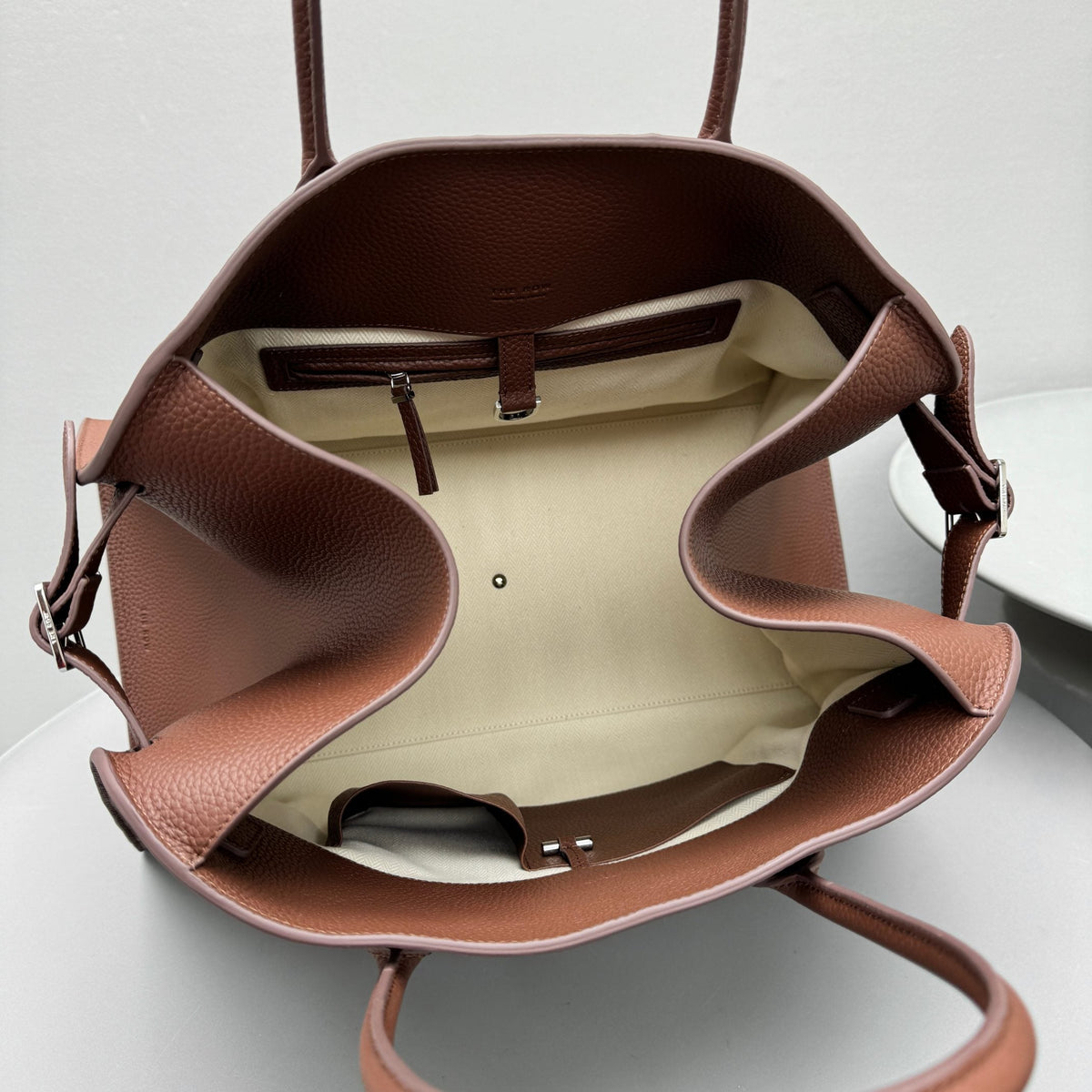 The Row Margaux 17 Wine Red Calfskin