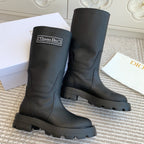 CD D-Scots Boot Black Calfskin 105126