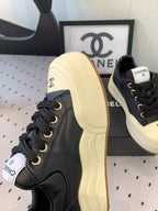 CC Sneaker 50mm In Black Cowhide 147067