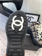 CC Sneaker Boots In Multicolor Tweed Fabric 147110