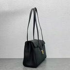 Celine Soft 16 Bag Black Grained Calfskin