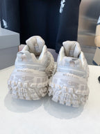 CHUNKY SNEAKERS IN BONE BEIGE POLYURETHANE, POLYESTER AND NYLON