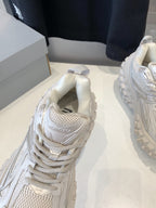 CHUNKY SNEAKERS IN BONE BEIGE POLYURETHANE, POLYESTER AND NYLON