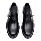 HM Men's Loafer Black Calfskin 616537