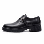 HM Men's Loafer Black Calfskin 616537