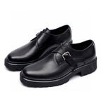 HM Men's Loafer Black Calfskin 616537