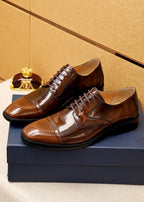 CD Derby Shoe Brown Patent Leather 638975