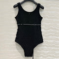 CC One-piece Swimsuit Black Polyamide