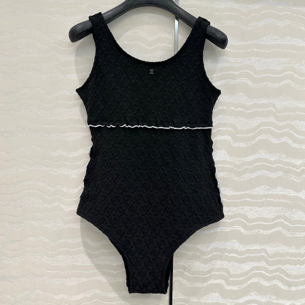CC One-piece Swimsuit Black Polyamide