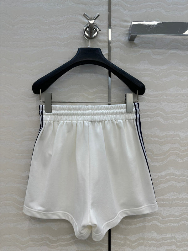 Celine Sports Short White Cotton