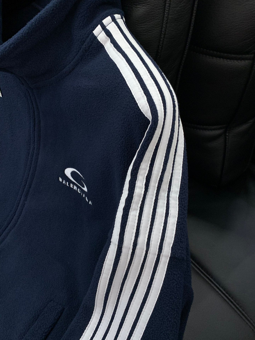 Balenciaga 25 Jacket Navy Cotton 0049