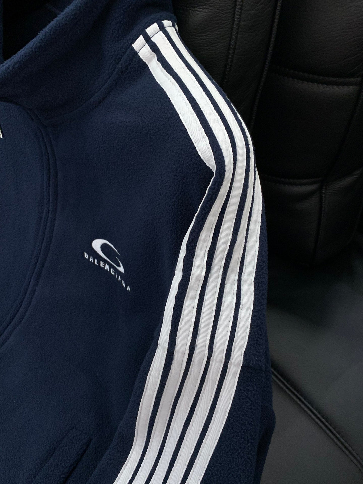 Balenciaga 25 Jacket Navy Cotton 0049