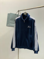 Balenciaga 25 Jacket Navy Cotton 0049