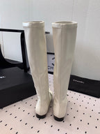 CC 25 Bow-knot Boot White Sheepskin 514068