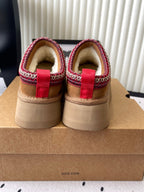 UGG TAZZ Slippers Tan Suede And Wool 514147